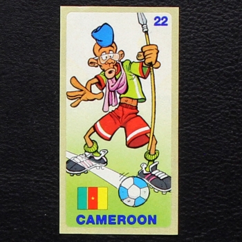 World Football 1994 No. 22 dunkin Bubble Gum Sticker