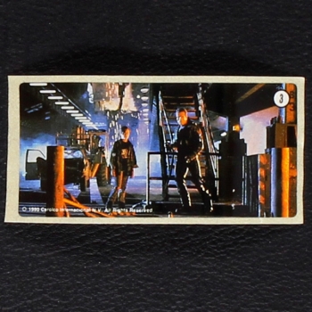 Terminator 2 No. 3 dunkin Bubble Gum Sticker