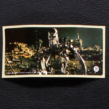 Terminator 2 No. 25 dunkin Bubble Gum Sticker