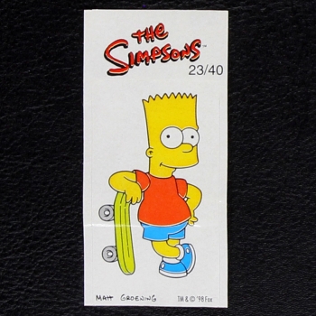 The Simpsons No. 23 Fleer Bubble Gum Sticker