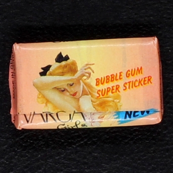 Varga Girls Fleer Kaugummi mit Bild - Bubble Gum