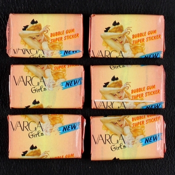 Varga Girls Fleer Kaugummi mit Bild - Bubble Gum