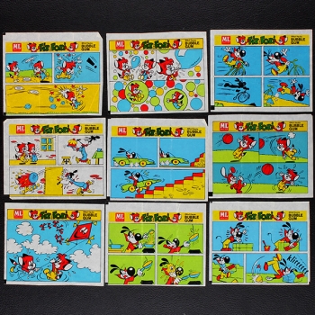 Fix und Foxi Maple Leaf ML 9 Kaugummi Bilder