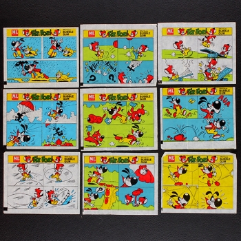 Fix und Foxi Maple Leaf ML 9 Kaugummi Bilder