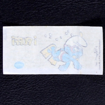 Die Schlümpfe Tattoo dunkin Bubble Gum