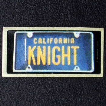 Knight Rider dunkin Bubble Gum Sticker