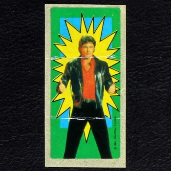 Knight Rider dunkin Bubble Gum Sticker