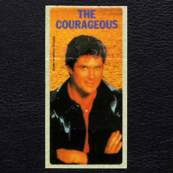 Knight Rider dunkin Bubble Gum Sticker