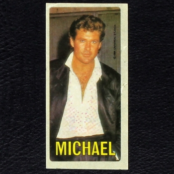 Knight Rider dunkin Bubble Gum Sticker