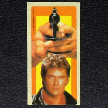 Knight Rider dunkin Bubble Gum Sticker