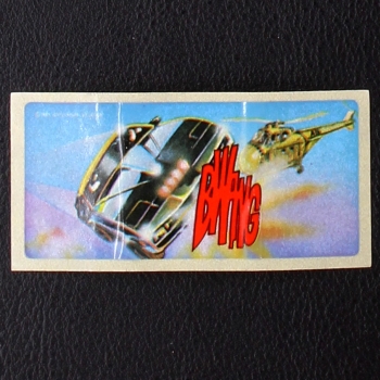 Knight Rider dunkin Bubble Gum Sticker