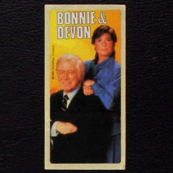 Knight Rider dunkin Bubble Gum Sticker