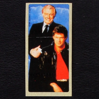 Knight Rider dunkin Bubble Gum Sticker