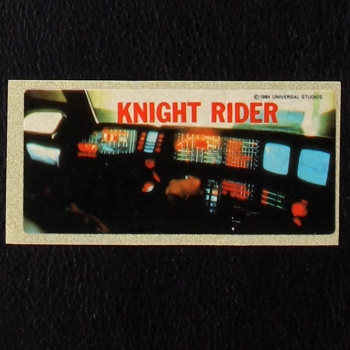 Knight Rider dunkin Bubble Gum Sticker
