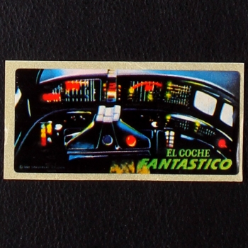 Knight Rider dunkin Bubble Gum Sticker