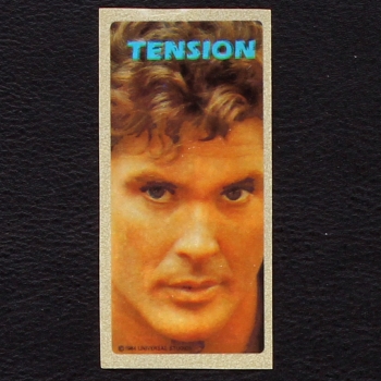 Knight Rider dunkin Bubble Gum Sticker