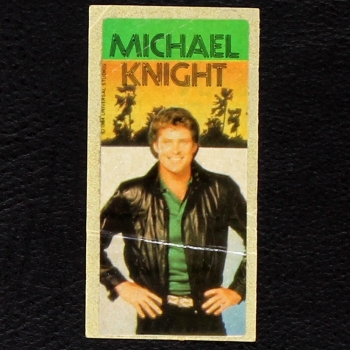 Knight Rider dunkin Bubble Gum Sticker