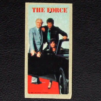 Knight Rider dunkin Bubble Gum Sticker