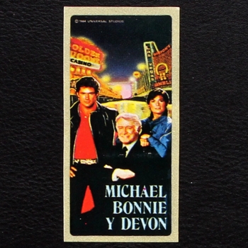 Knight Rider dunkin Bubble Gum Sticker