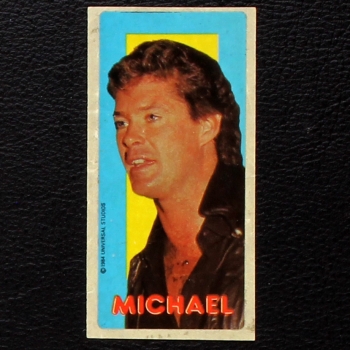 Knight Rider dunkin Bubble Gum Sticker