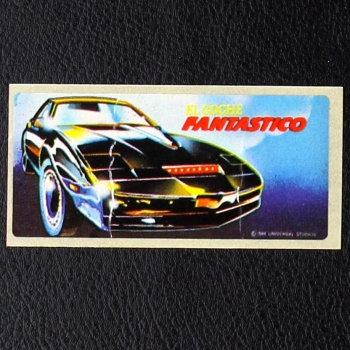 Knight Rider dunkin Bubble Gum Sticker