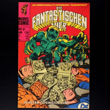 Die Fantastischen Vier Nr. 81 Williams Comic