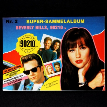 Beverly Hills 90210 2 Kuroczik Sticker Folder leer - Kaugummi Bilder