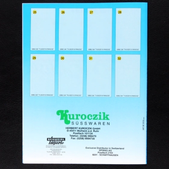 Preview: Thunder in Paradise Kuroczik Sticker Folder leer - Kaugummi Bilder