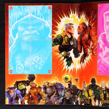 Preview: Small Soldiers Vidal Kuroczik Sticker Folder leer - Kaugummi Bilder