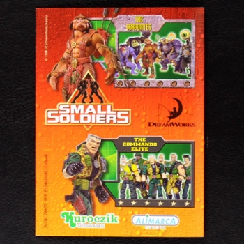 Preview: Small Soldiers Vidal Kuroczik Sticker Folder leer - Kaugummi Bilder