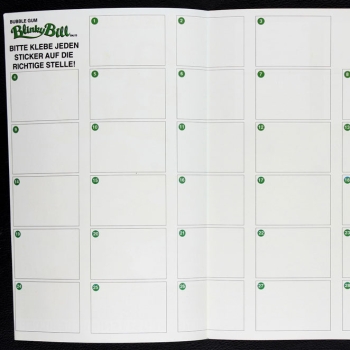 Preview: Blinky Bill Vidal Joli Sticker Folder leer - Kaugummi Bilder