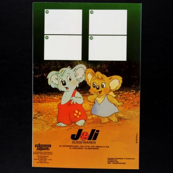 Preview: Blinky Bill Vidal Joli Sticker Folder leer - Kaugummi Bilder