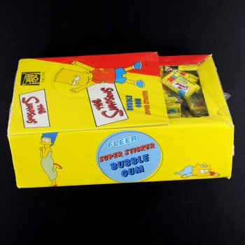 Preview: Simpsons Fleer Kaugummi Box - Bubble Gum