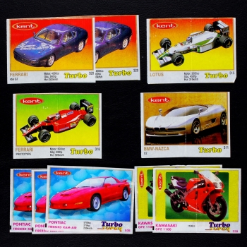 Turbo Kent - 10 Kaugummi Bilder