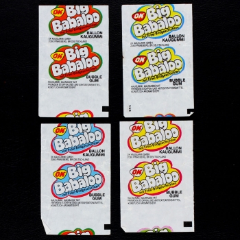 Big Babaloo Bubble Gum - Wrapper 4x