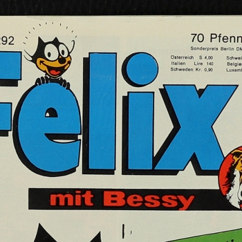 Preview: Felix mit Bessy Nr. 292 / Z1+