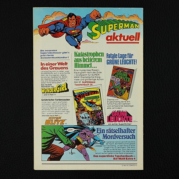 Superboy Nr. 11 1981 / Z1 SM