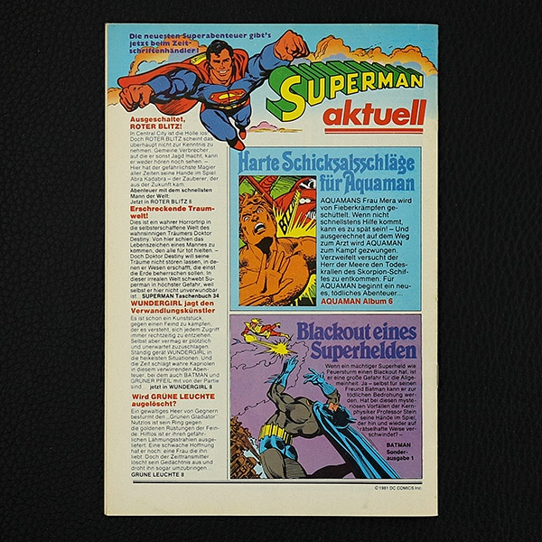 Superboy Nr. 8 1981 / Z1 SM