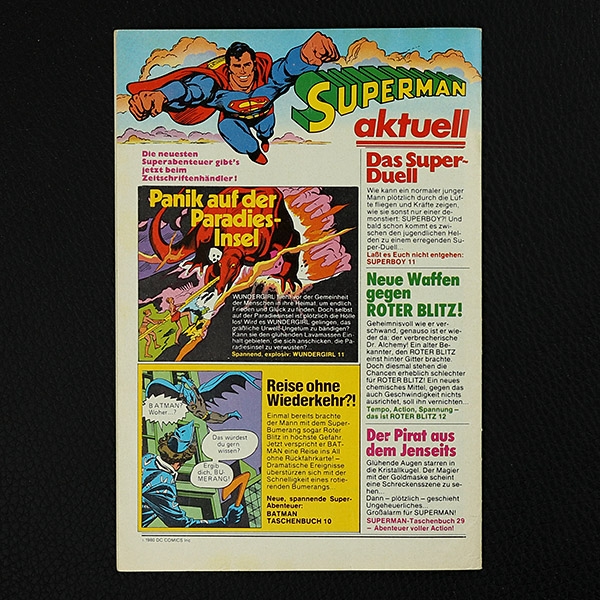 Superboy Nr. 11 1980 / Z1- SM