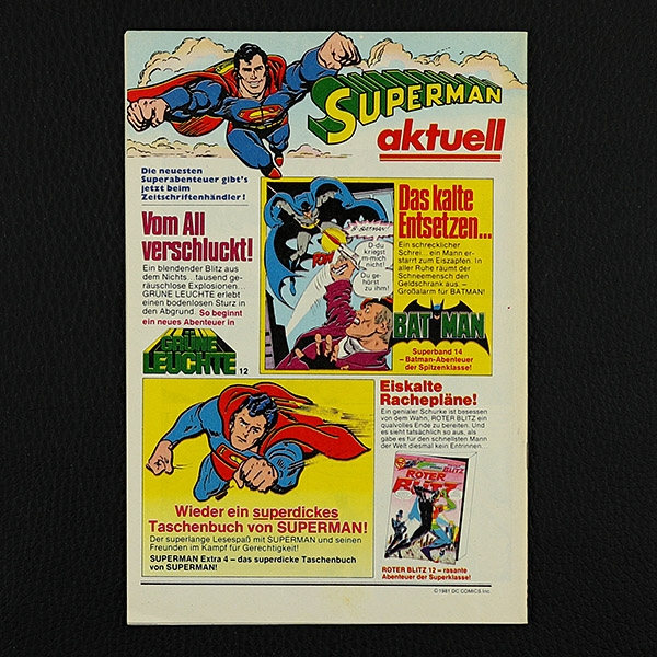 Superman Nr. 23 1981 / Z1 o