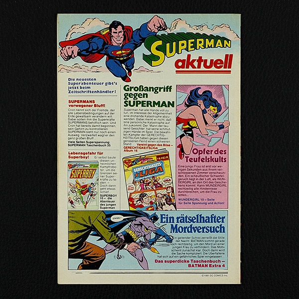 Superman Nr. 20 1981 / Z1 m