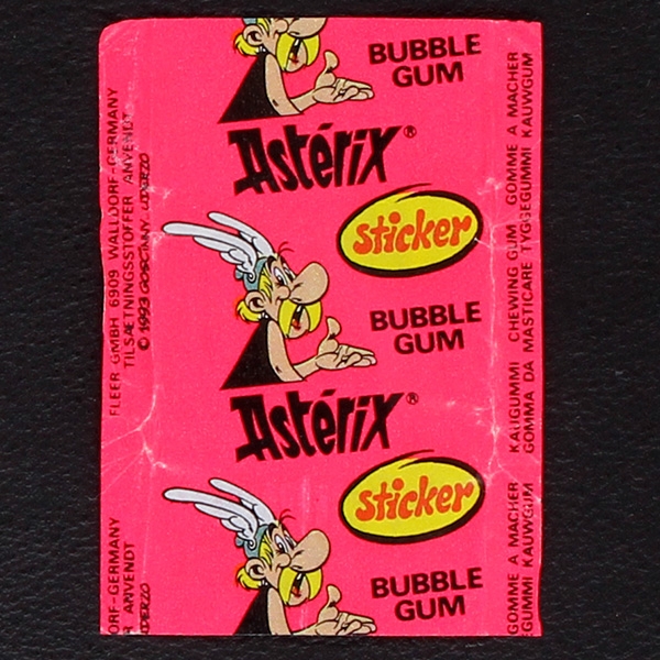 Asterix Fleer Bubble Gum - Wrapper