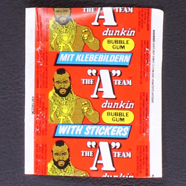 A-Team dunkin Bubble Gum - Wrapper