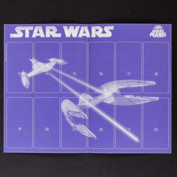 Star Wars Crazy Planet Sticker Folder - Kaugummi Bilder