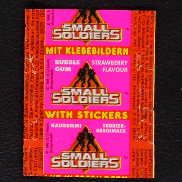 Small Soldiers Kuroczik Bubble Gum - Wrapper