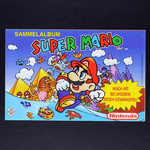 Super Mario Kuroczik Sticker Folder - Kaugummi Bilder
