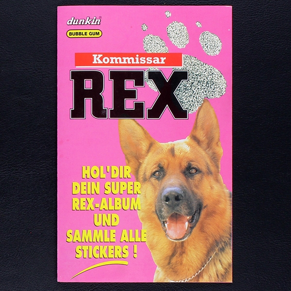 Kommissar Rex dunkin sticker Folder - Bubble Gum