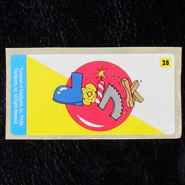 WWF Wrestling 1994 No. 28 / dunkin Sticker