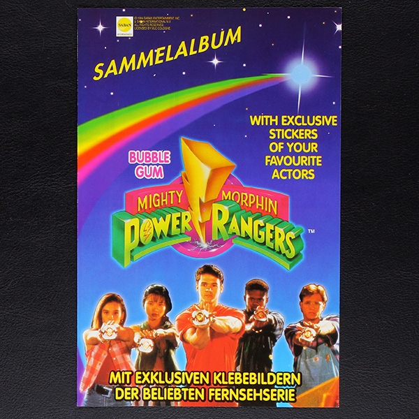 Power Ranger Kuroczik Folder - Kaugummi Bilder