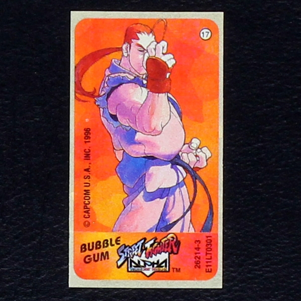 Street Fighter Alpha No. 17 Kuroczik Bubble Gum
